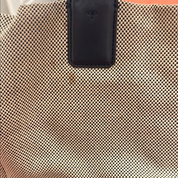 Tory Burch Blue and Cream Tote Bag - Picture 9 of 13